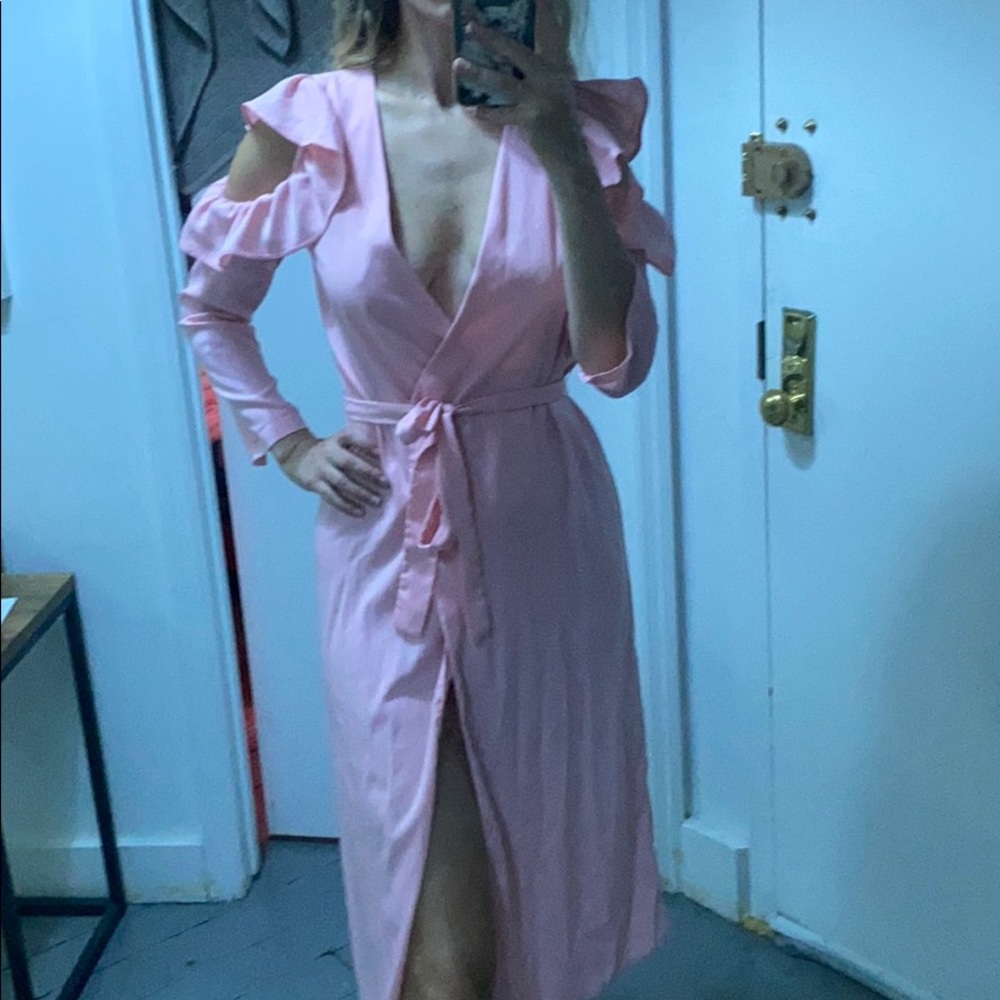 Topshop light pink dress